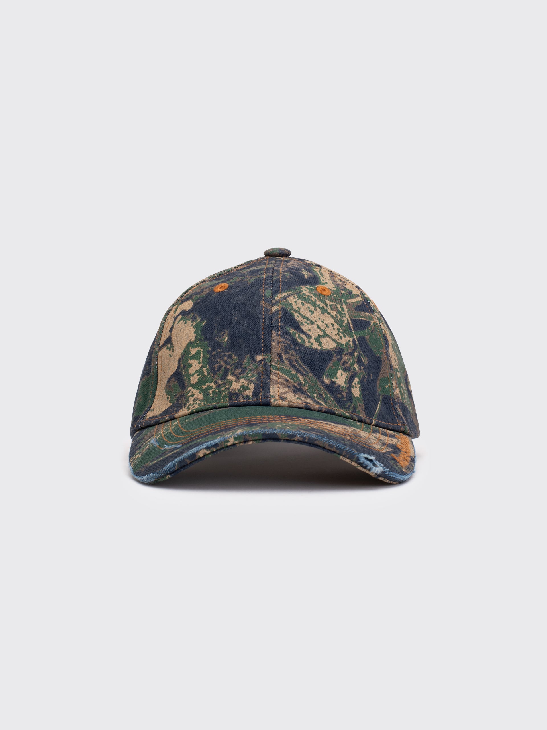 Acne Studios | Women Cotton Ripstop Baseball Cap Acne Studios Khaki Cotton Ripstop Cap Acne Studios main image 4