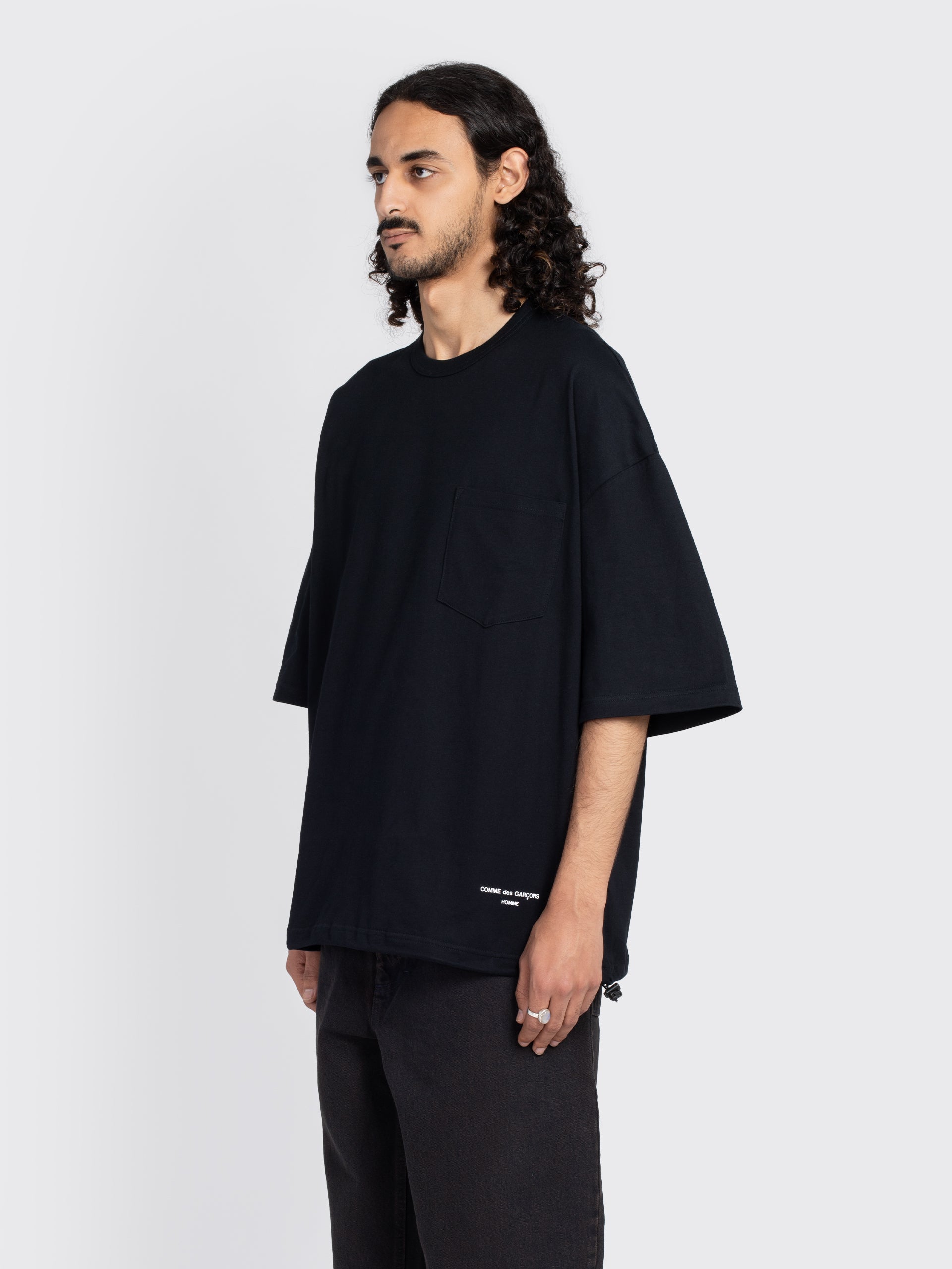CDGH Logo Drawcord Oversize S S T Shirt Rooney