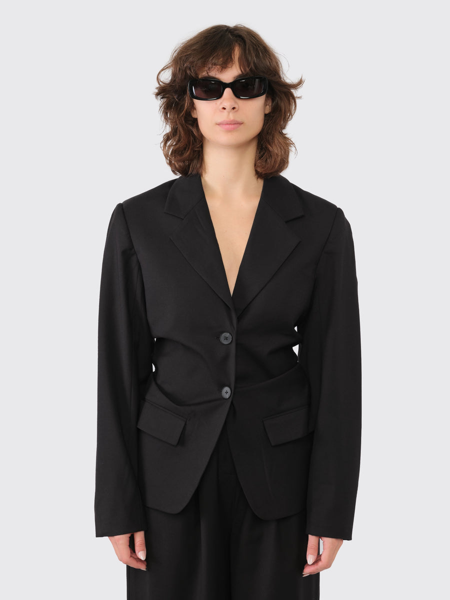 Drapy Suiting Blazer