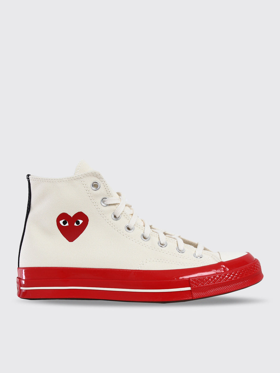 Play Comme Des Garcons Converse Red Sole