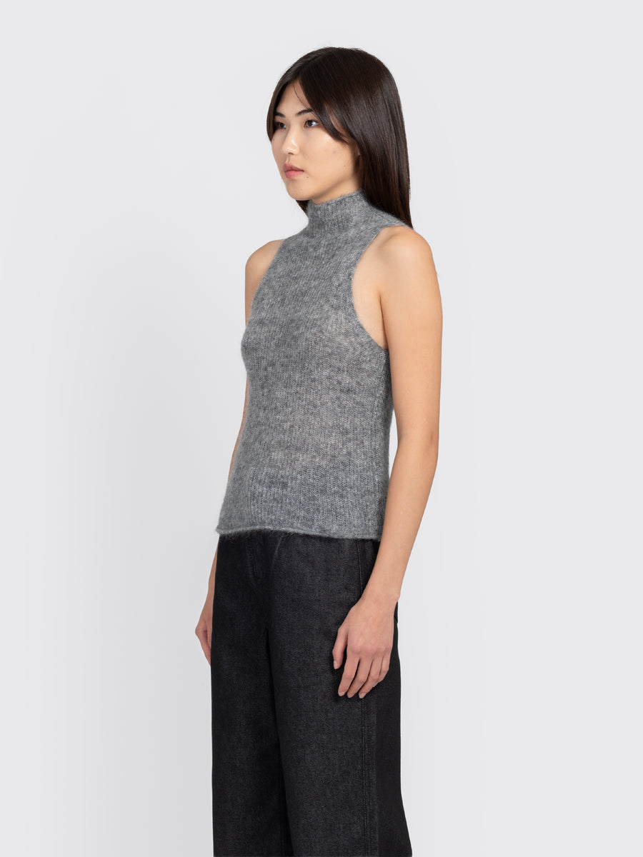 Sheer Sleeveless Top