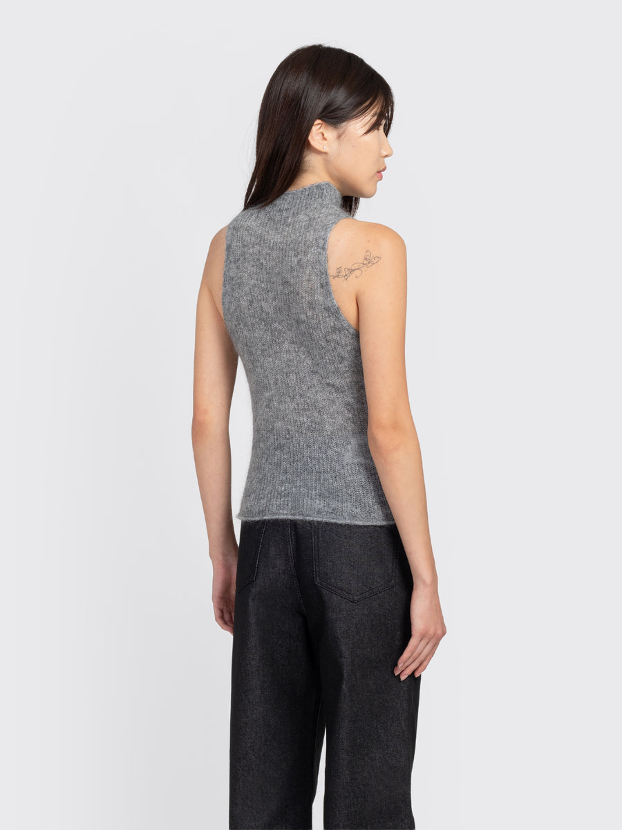 Sheer Sleeveless Top