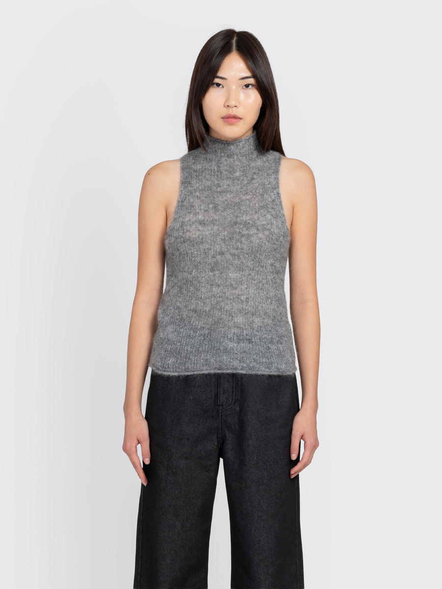 Sheer Sleeveless Top