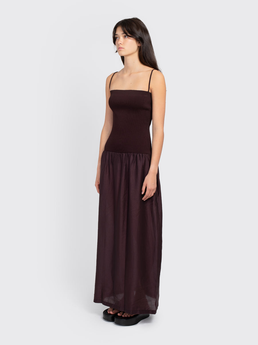 Silky Knit Maxi Dress