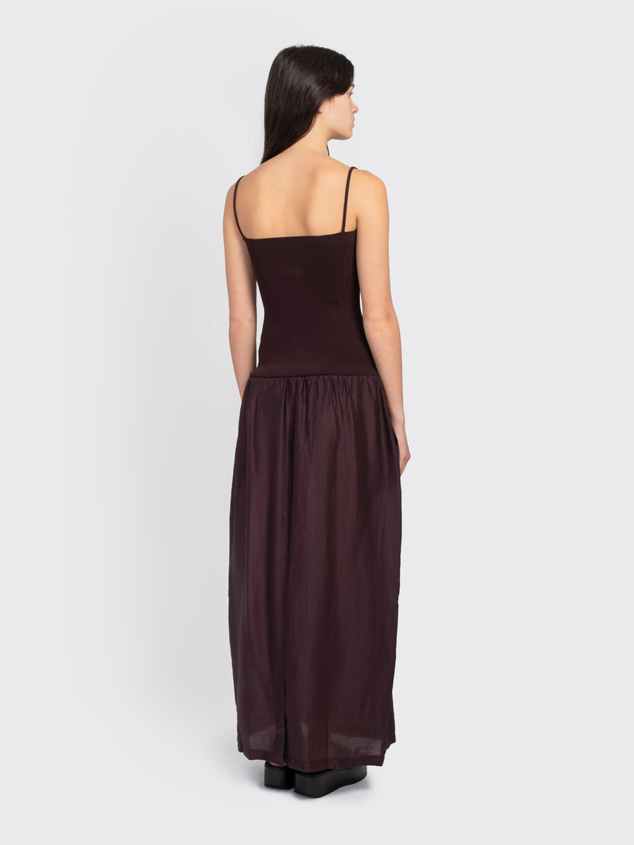 Silky Knit Maxi Dress