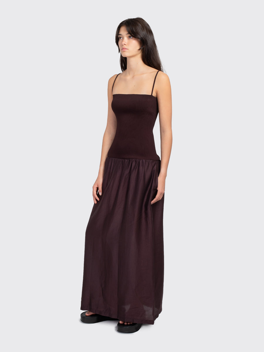 Silky Knit Maxi Dress