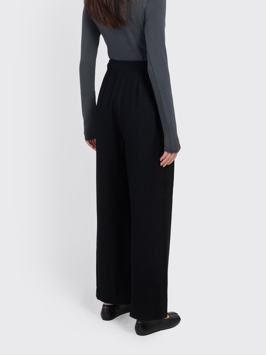 Wool Wrap Pants