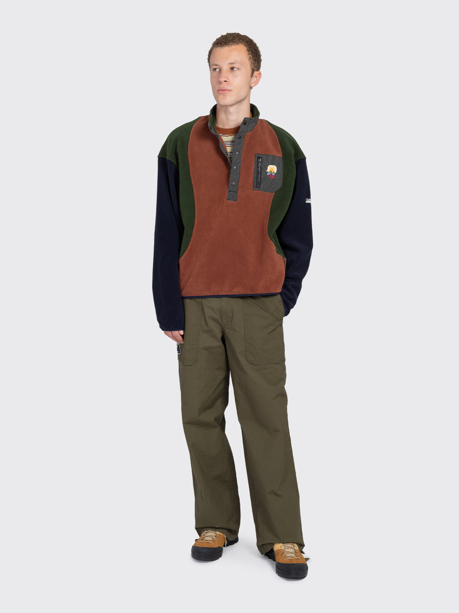 Brain Dead Equipment Ripstop Pullover Fleece Jacket