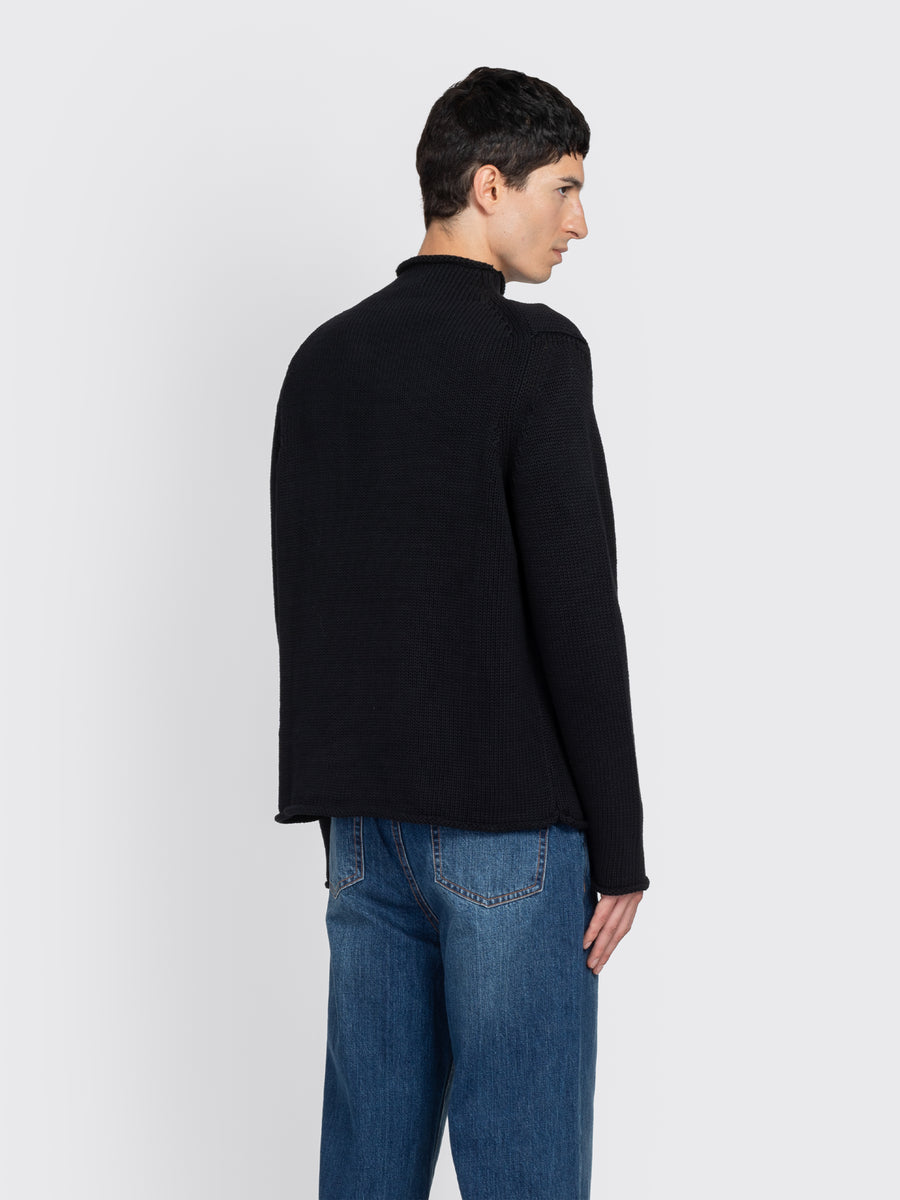 Cotton Roll-Neck Sweater
