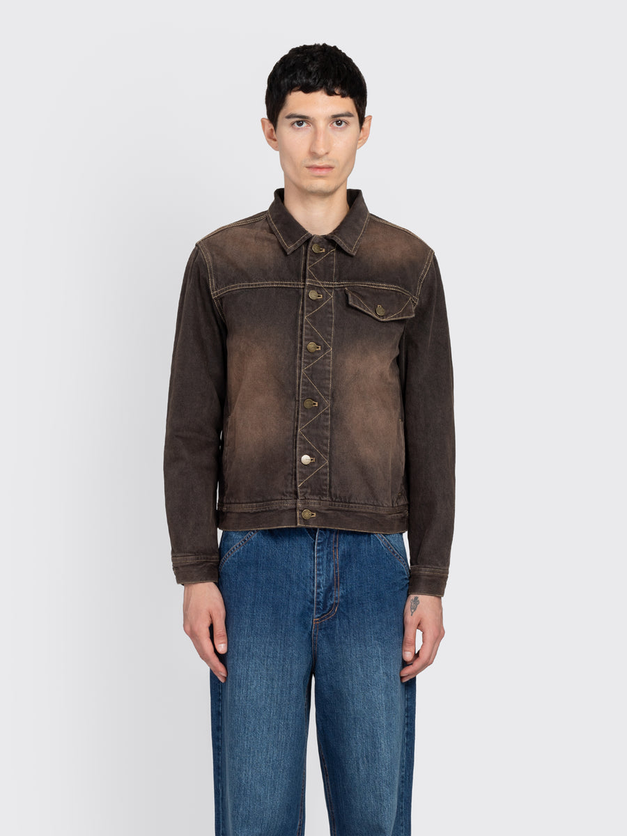 Overdyed Denim Arch Jacket