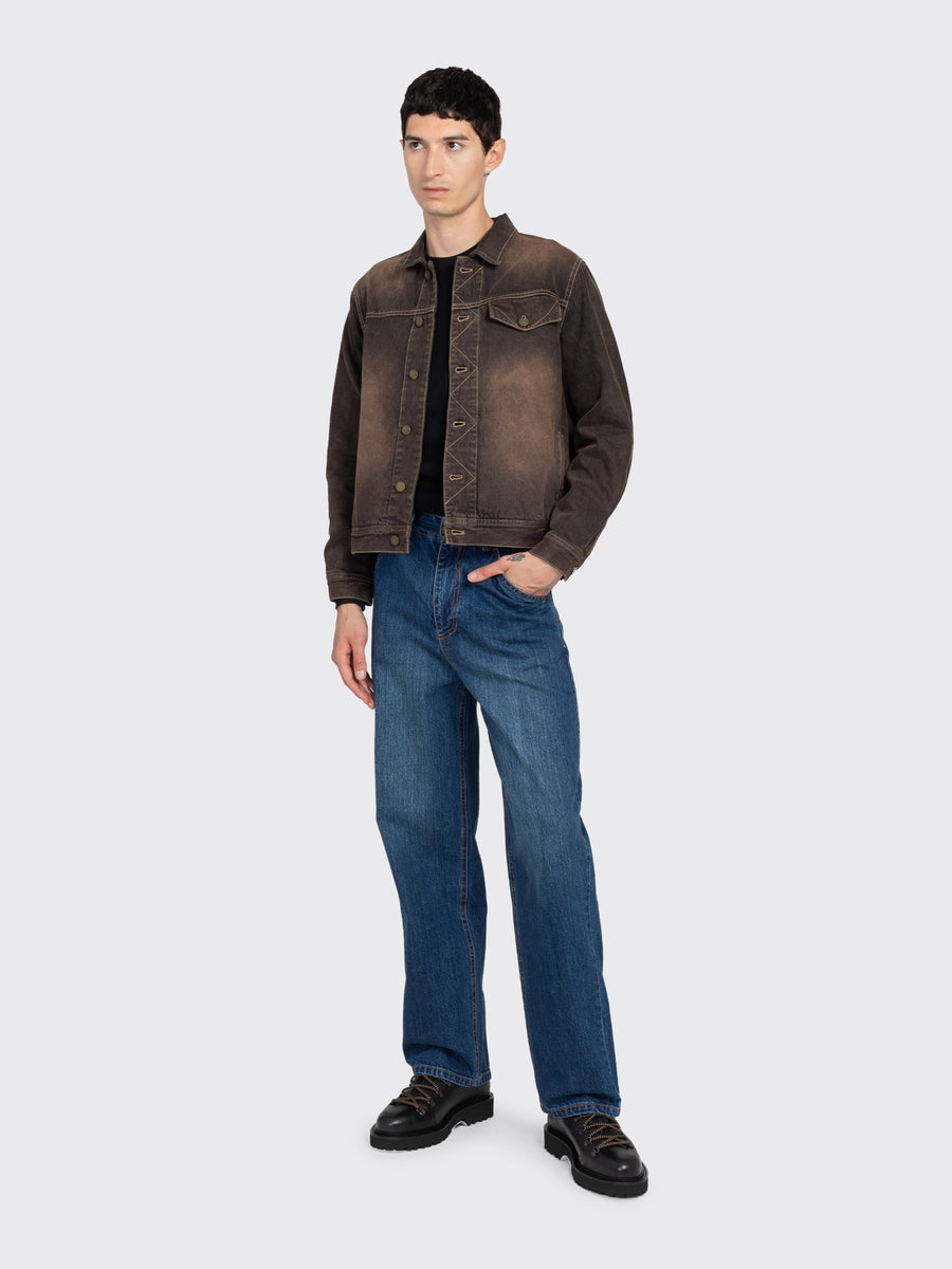 Overdyed Denim Arch Jacket