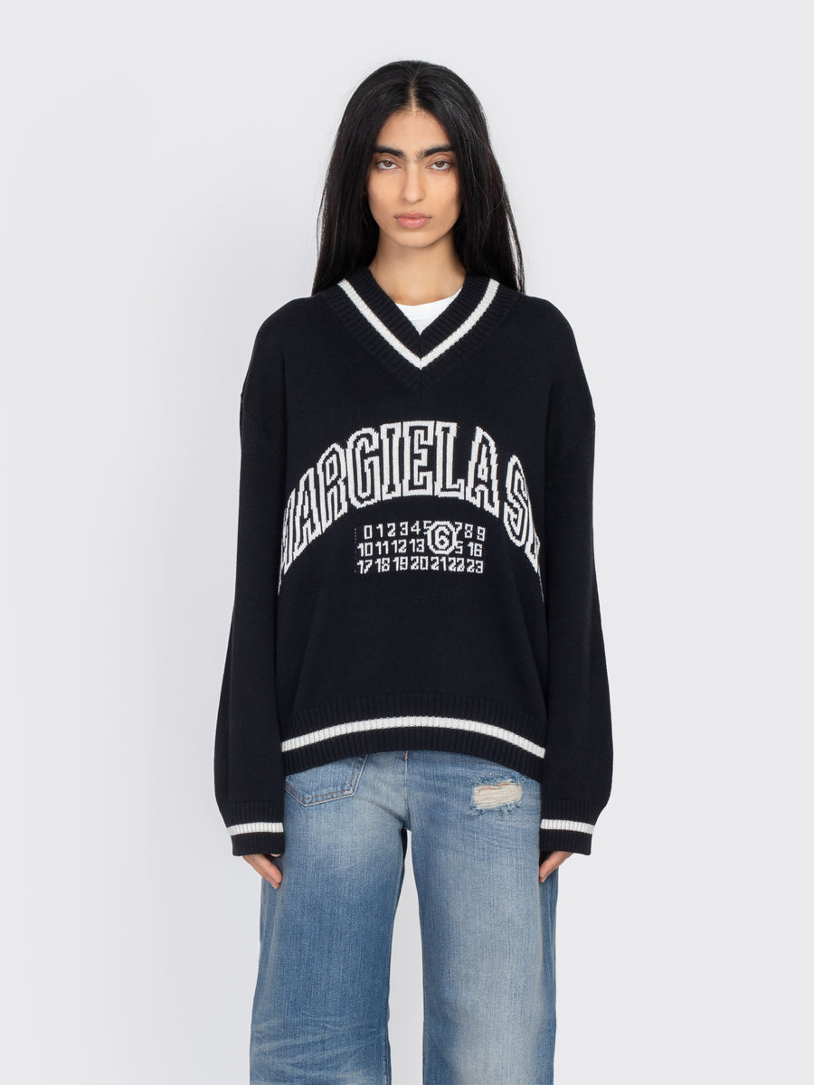 MM6 V-Neck Sweater