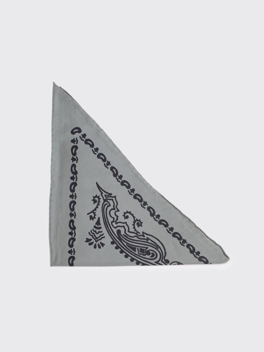 Graphic Bandana Silk Scarf