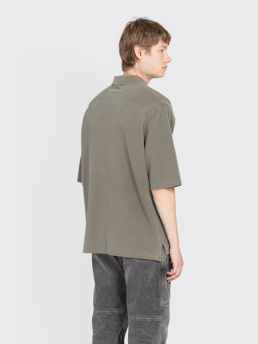 Knitted Padded Polo