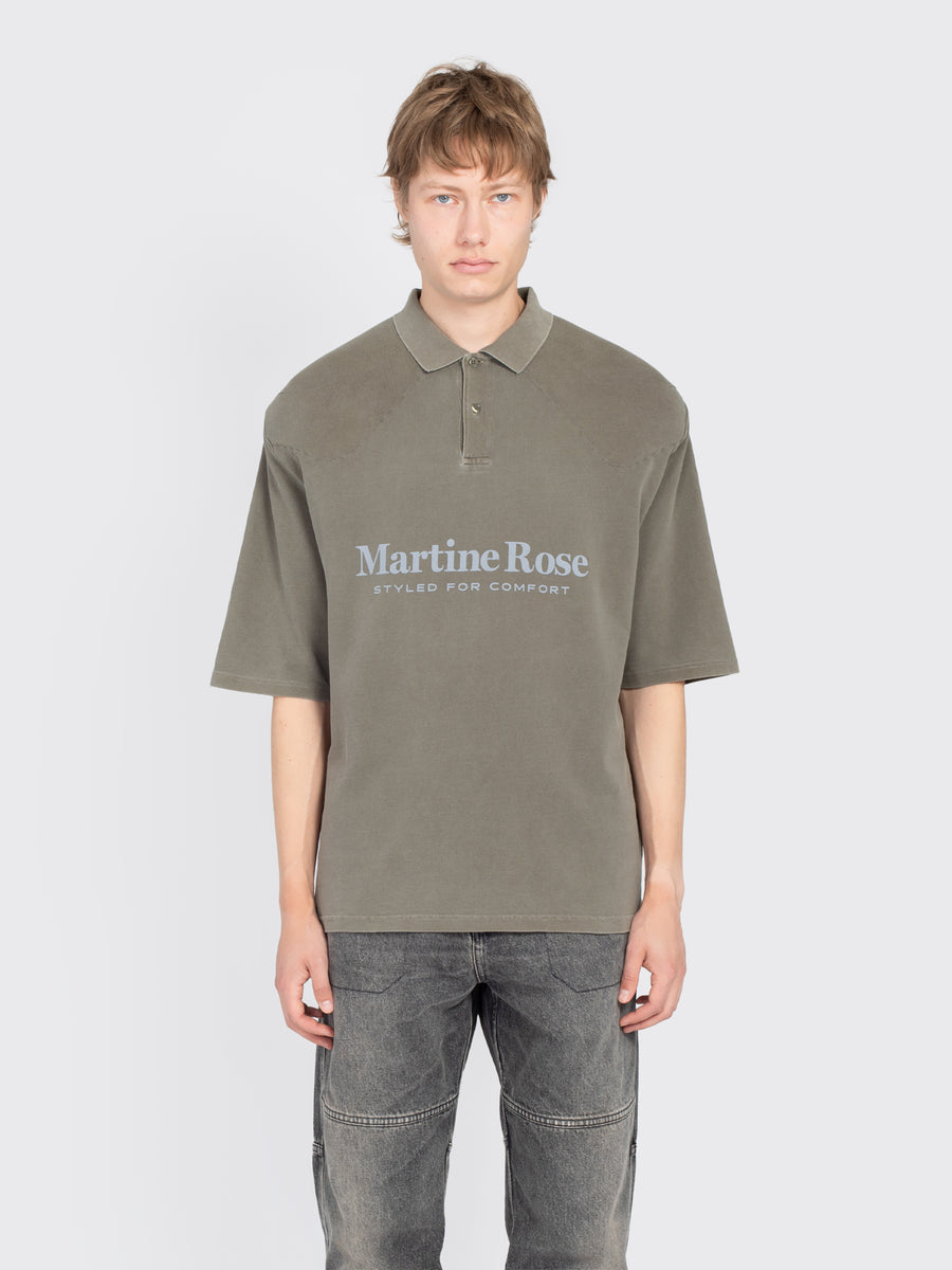 Knitted Padded Polo