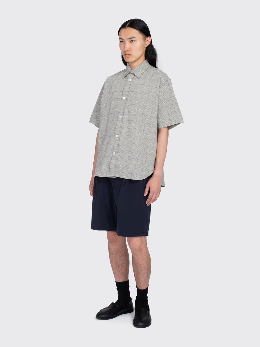 Ole Oversized Check Short Sleeve Shirt
