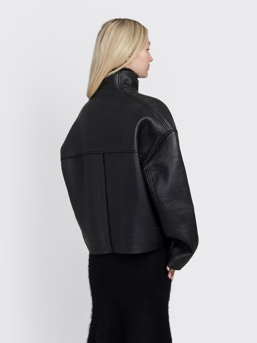 Bonded Leather Jacket