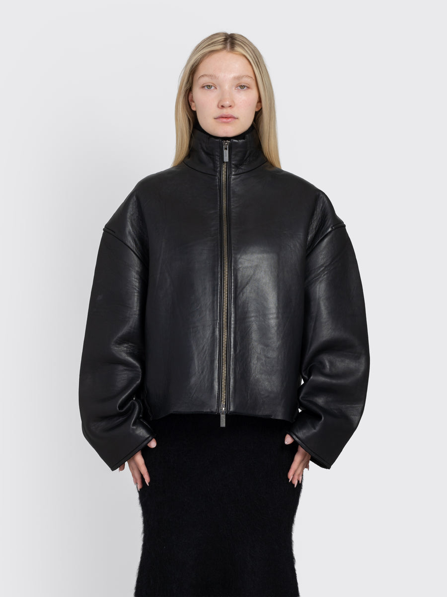 Bonded Leather Jacket