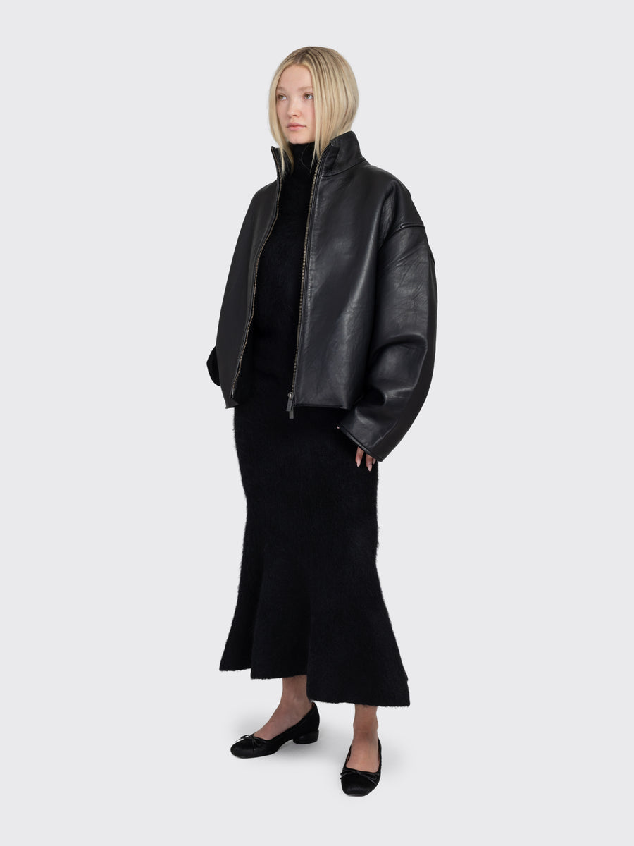 Bonded Leather Jacket