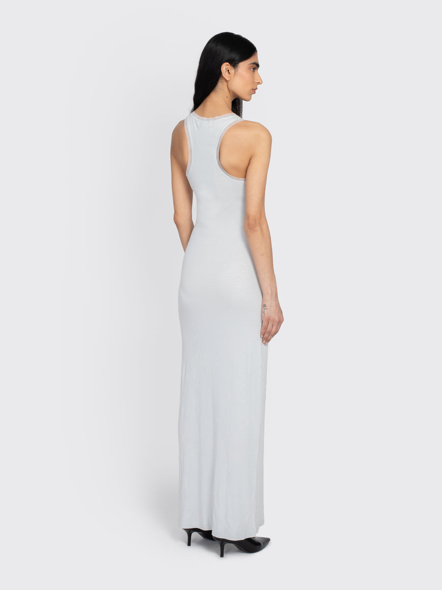 Mesh Trim Dress