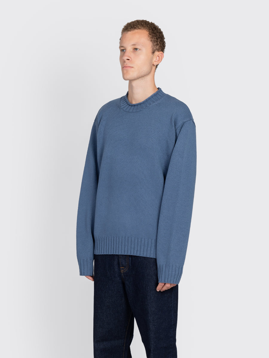 Tonal Mock Neck Sweater
