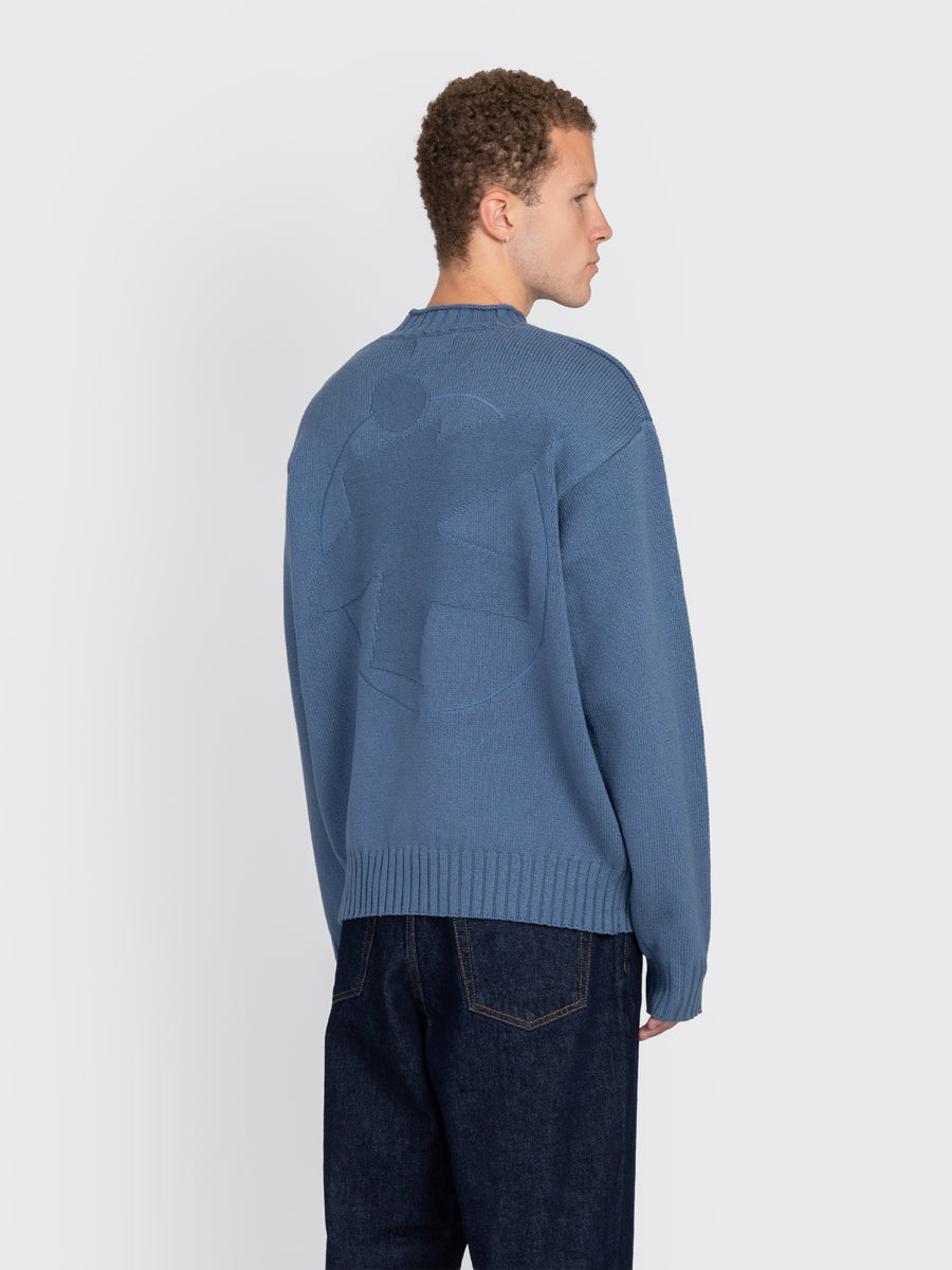 Tonal Mock Neck Sweater
