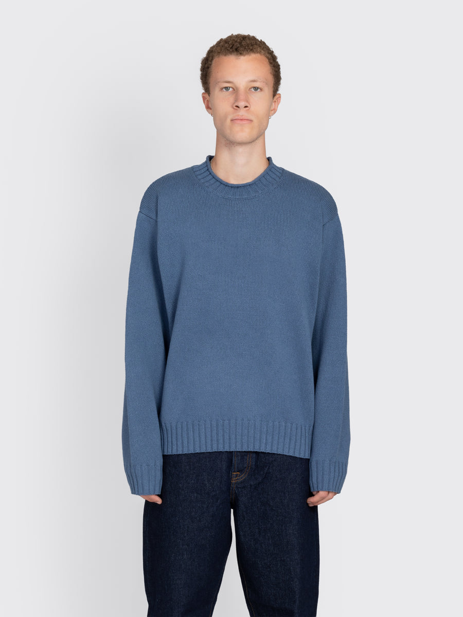Tonal Mock Neck Sweater