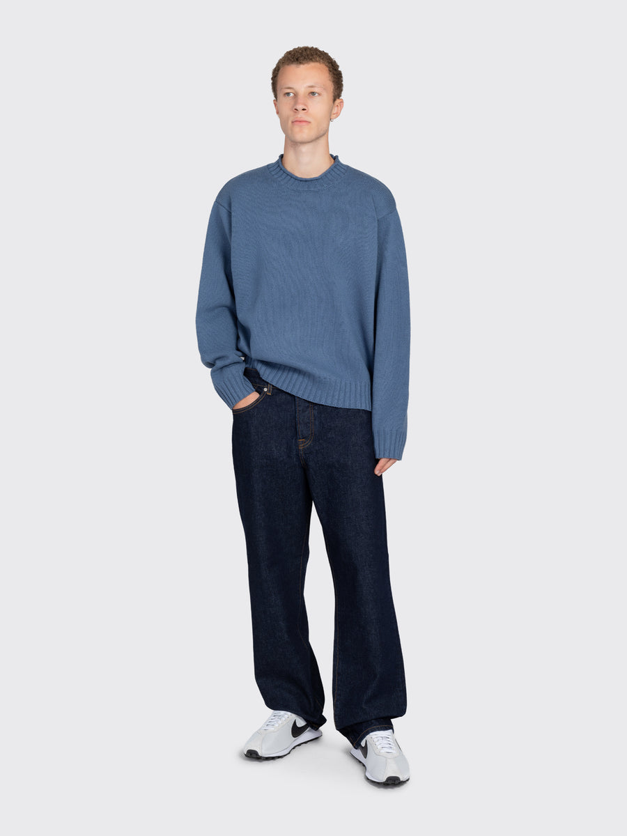 Tonal Mock Neck Sweater