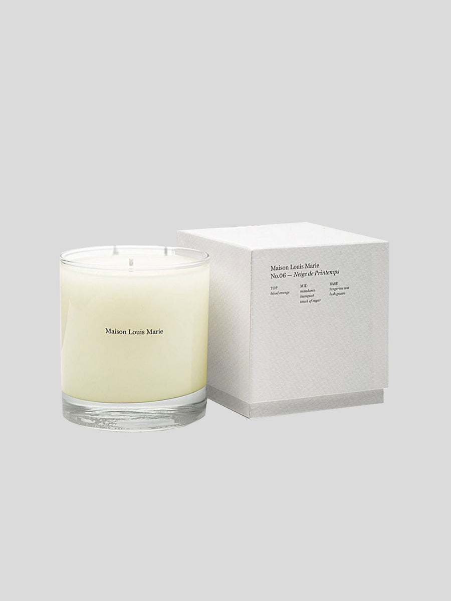No.6 'Neige de Printemps' Candle