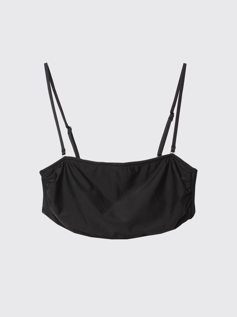 Solid Bandeau Bikini