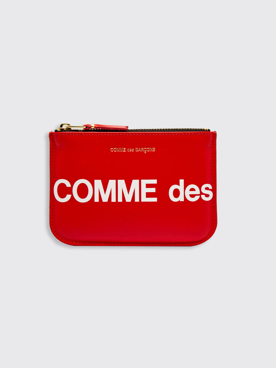 Huge Logo Zip Pouch Wallet