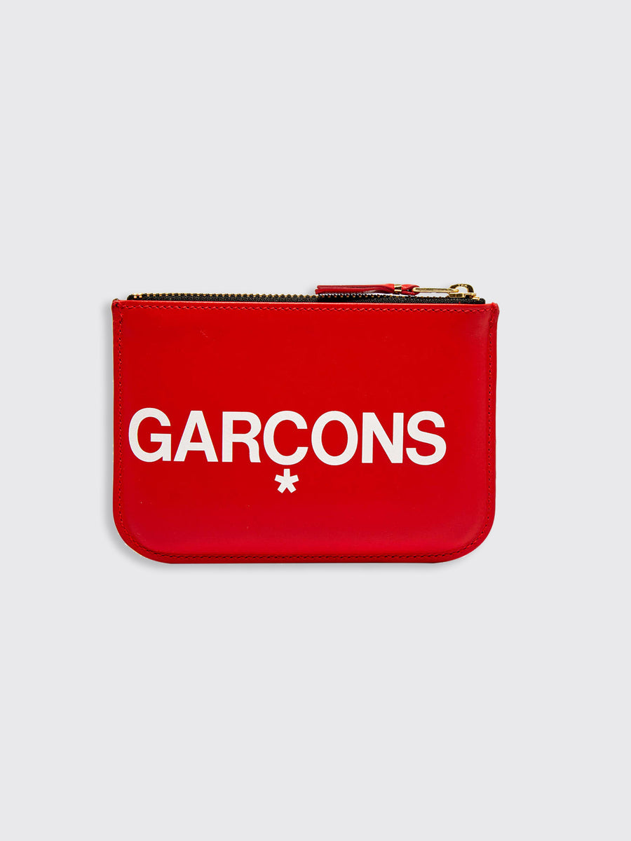 Huge Logo Zip Pouch Wallet