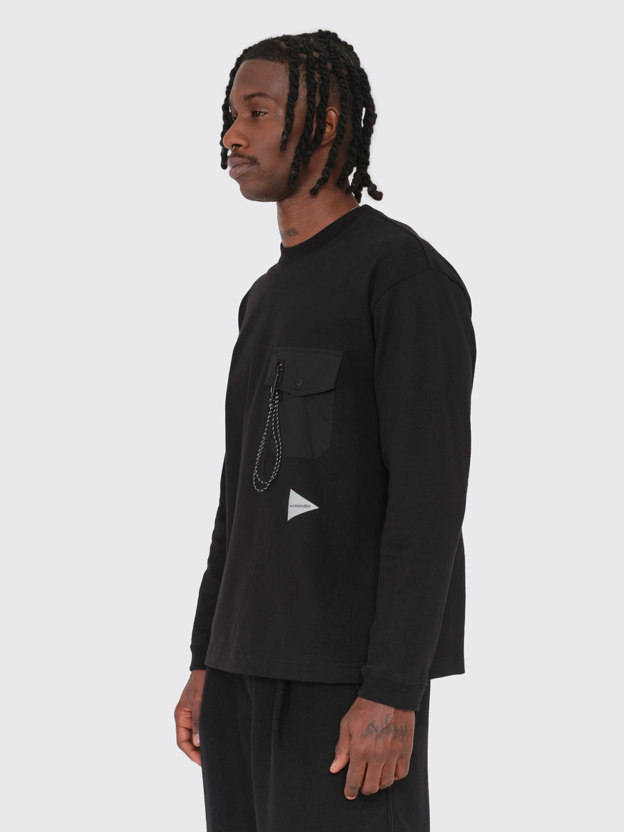 Heavy Cotton Pocket LS T-Shirt
