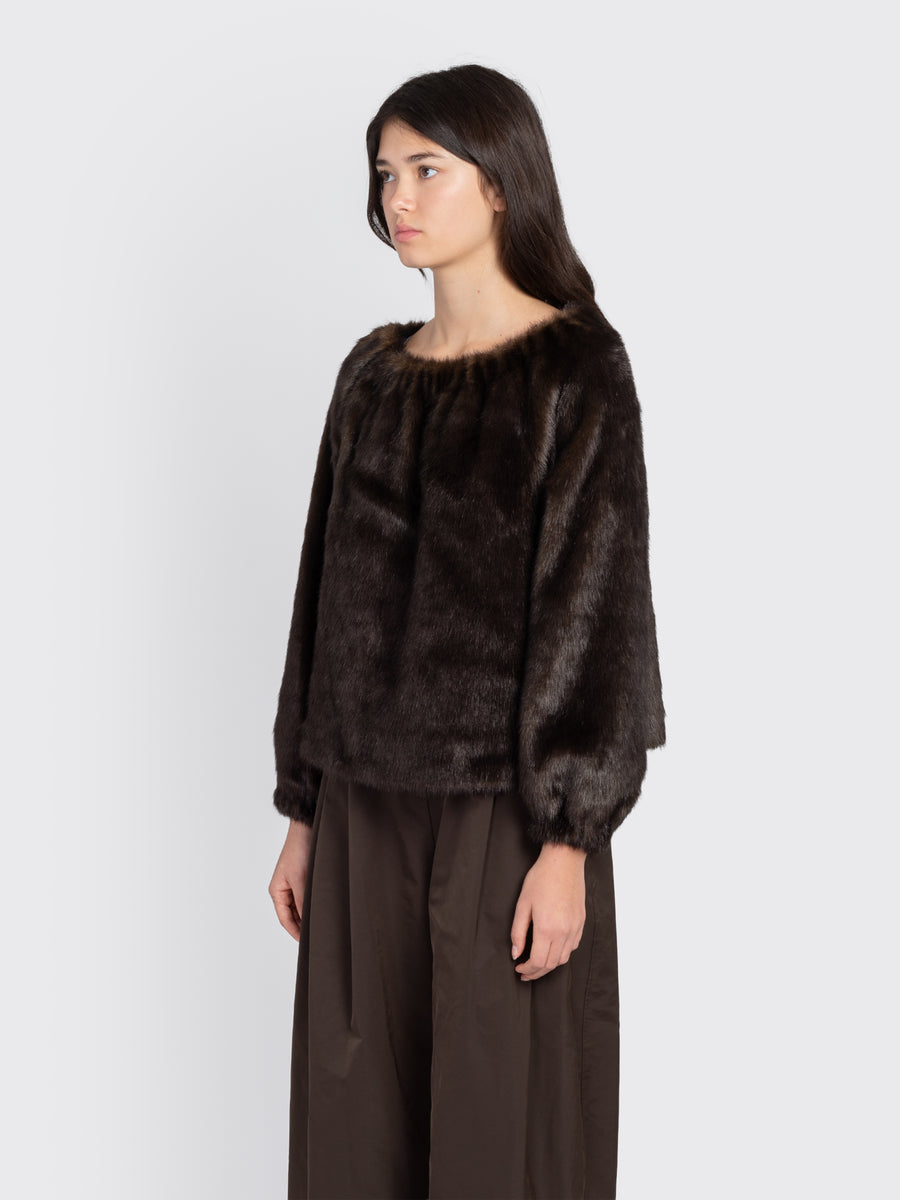 Shearing Off Shoulder Top