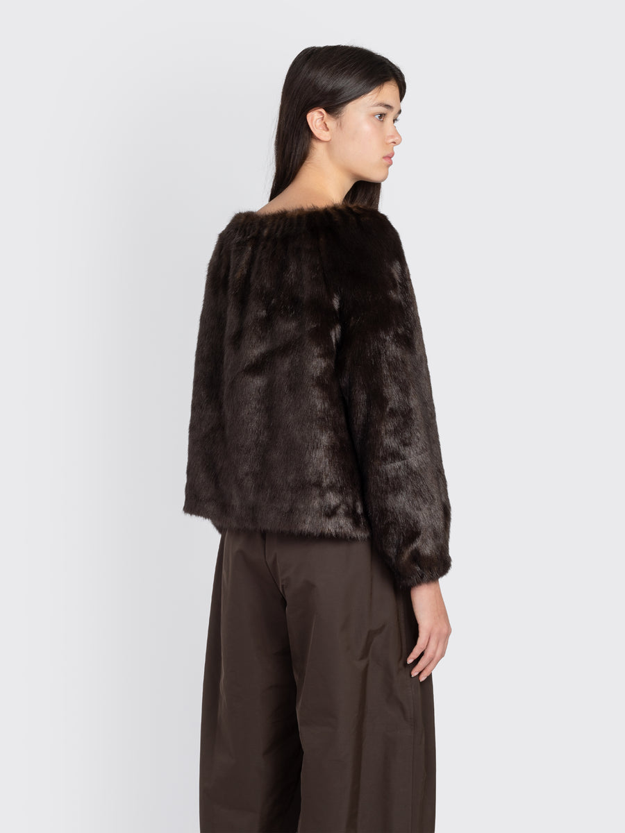 Shearing Off Shoulder Top