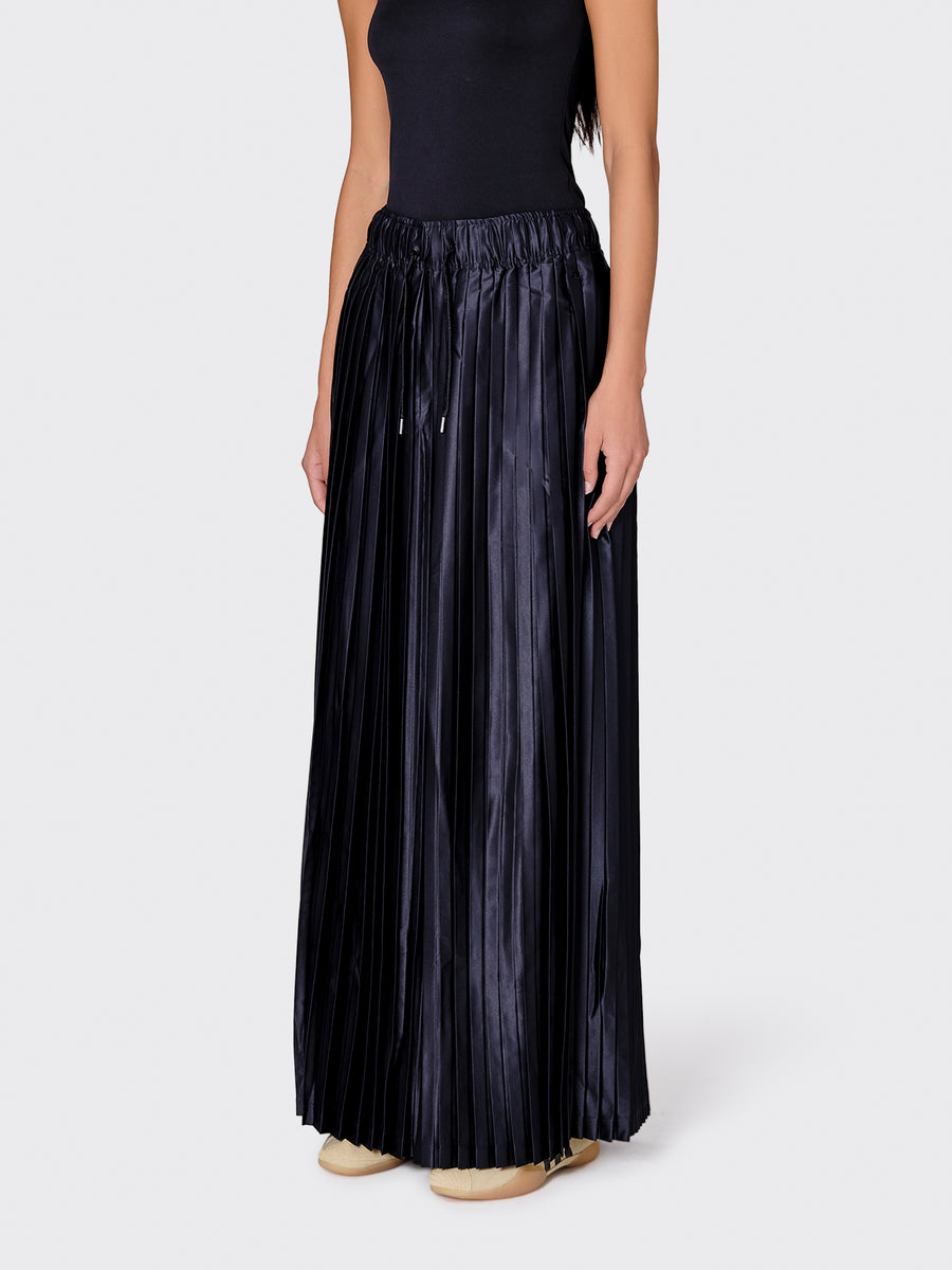 W Pleated Tracksuit Pants