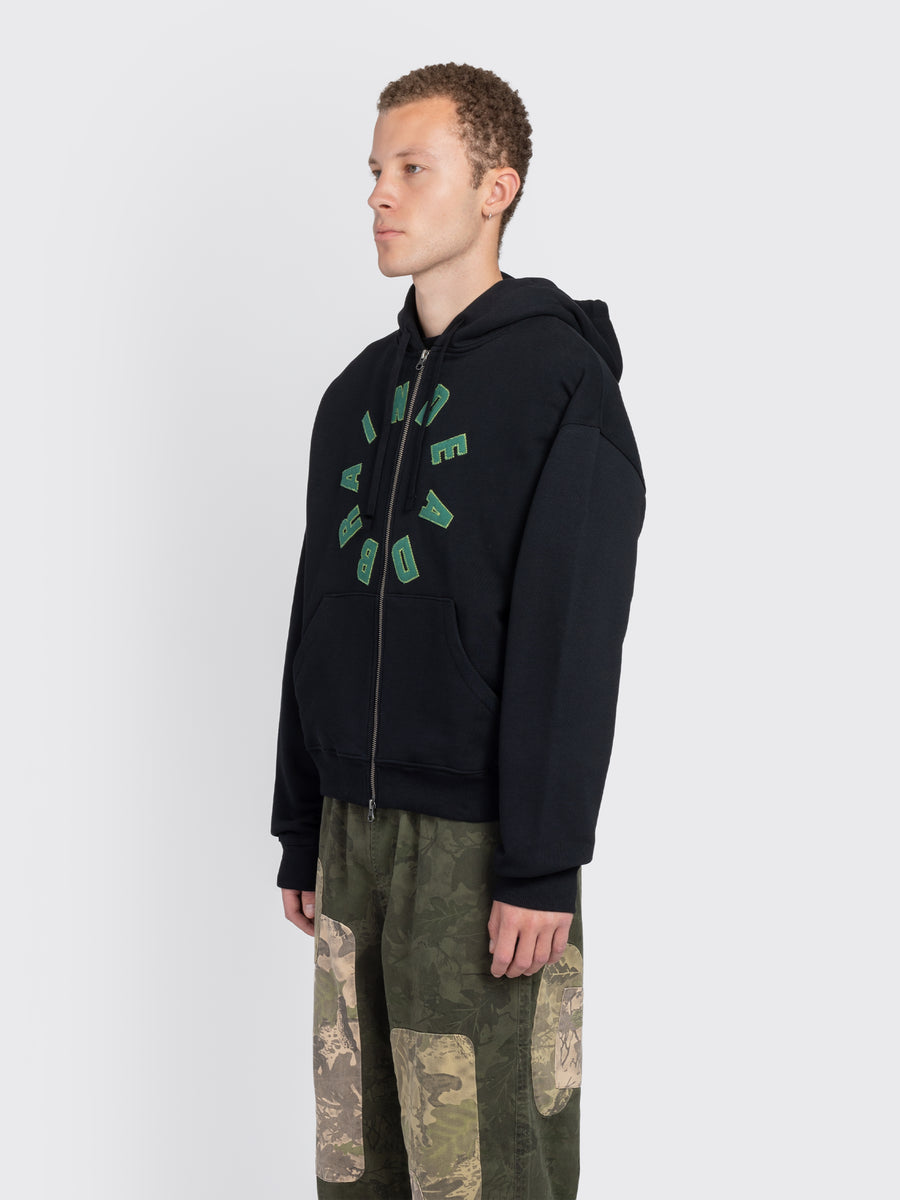 Collegiate Zip Up Hoodie