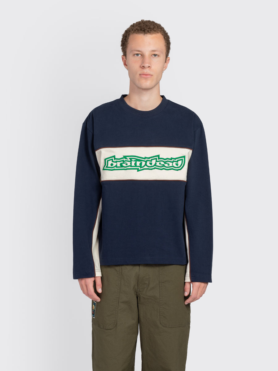 Heavyweight Paneled Long Sleeve Shirt