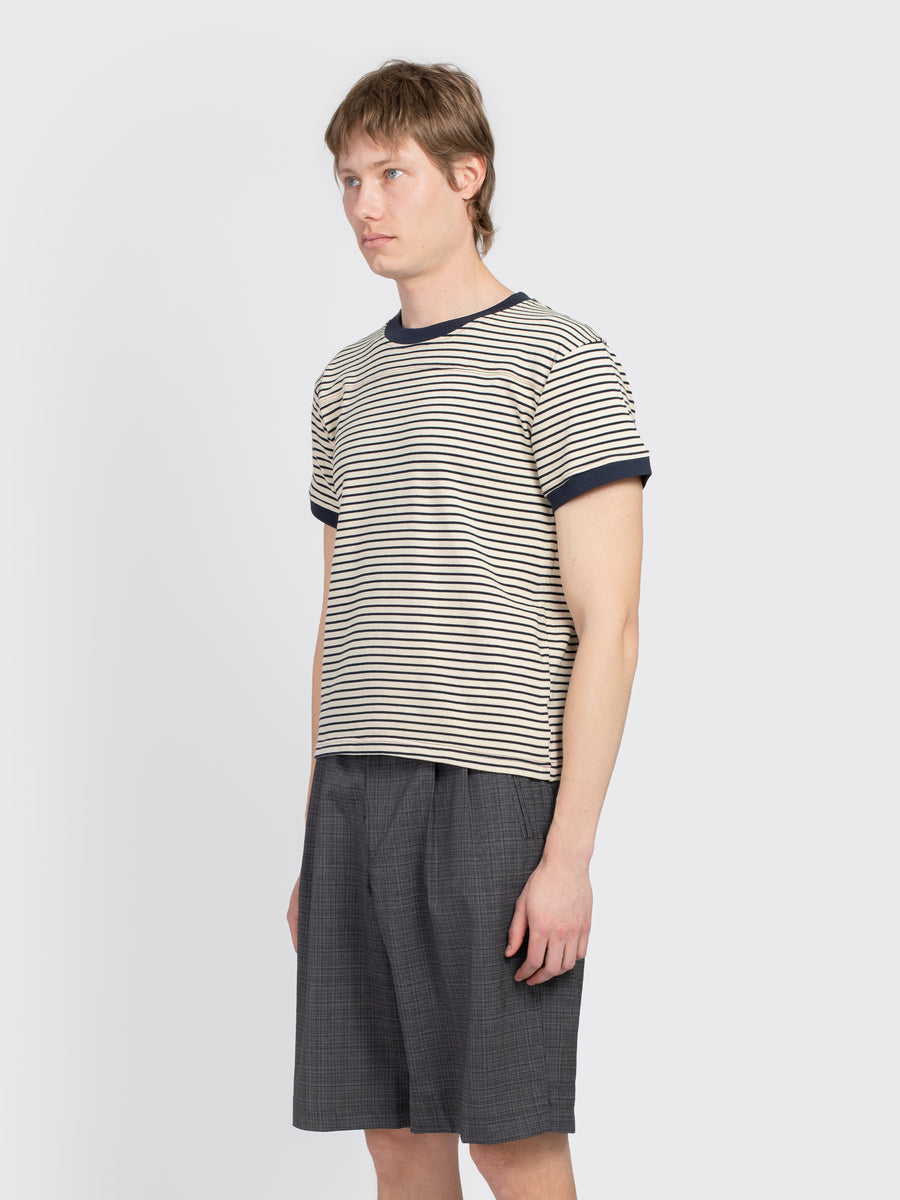Striped Football Tee