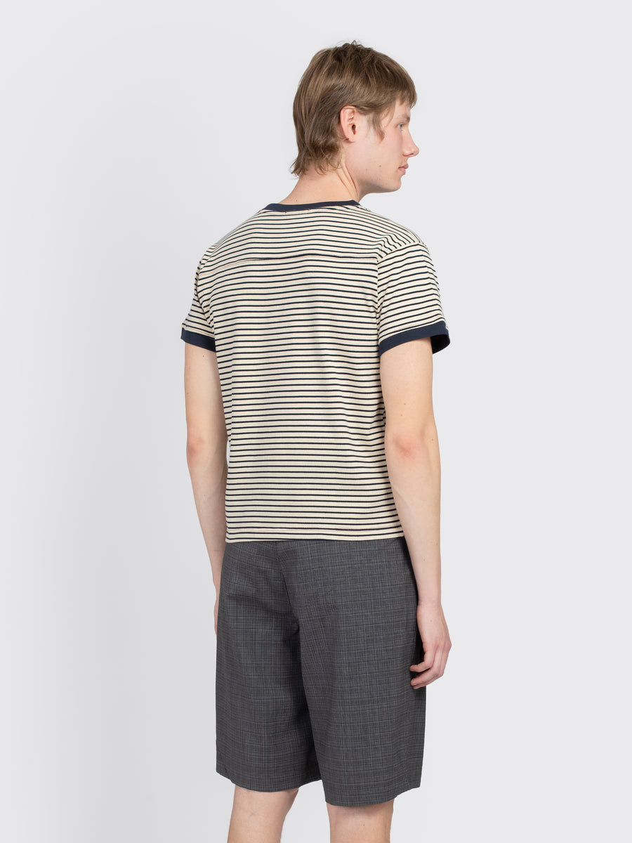 Striped Football Tee