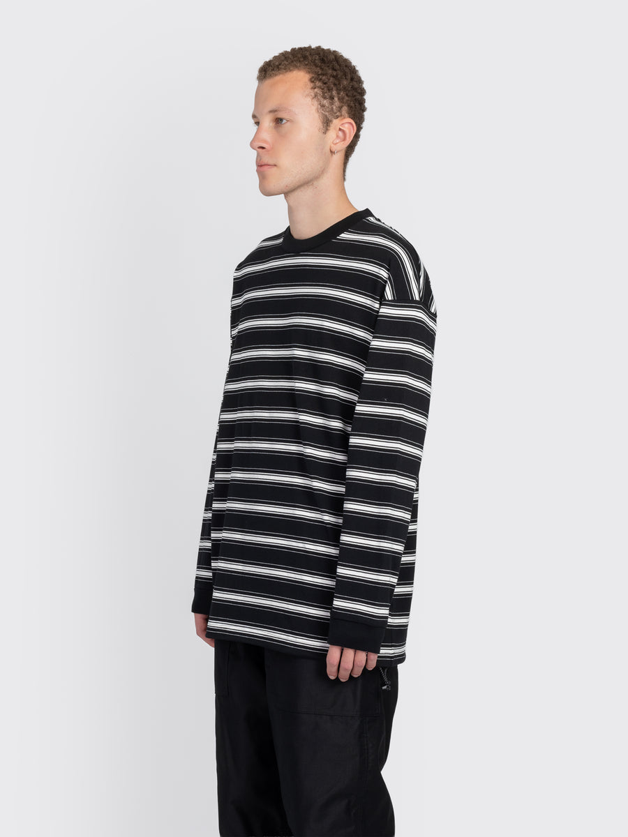 Crewneck Striped LS T-Shirt