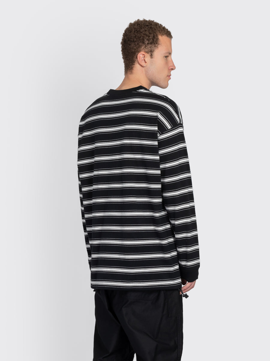 Crewneck Striped LS T-Shirt