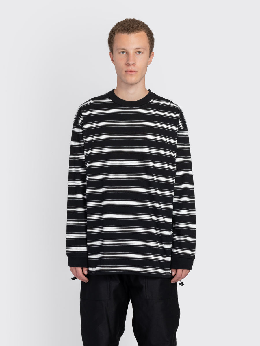 Crewneck Striped LS T-Shirt