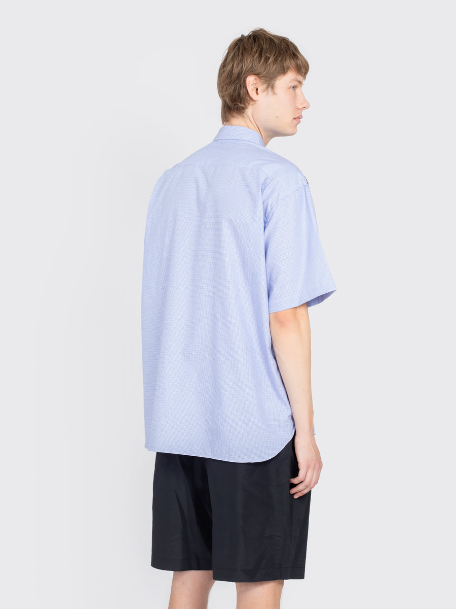 Patchwork Short Sleeve Shirt
