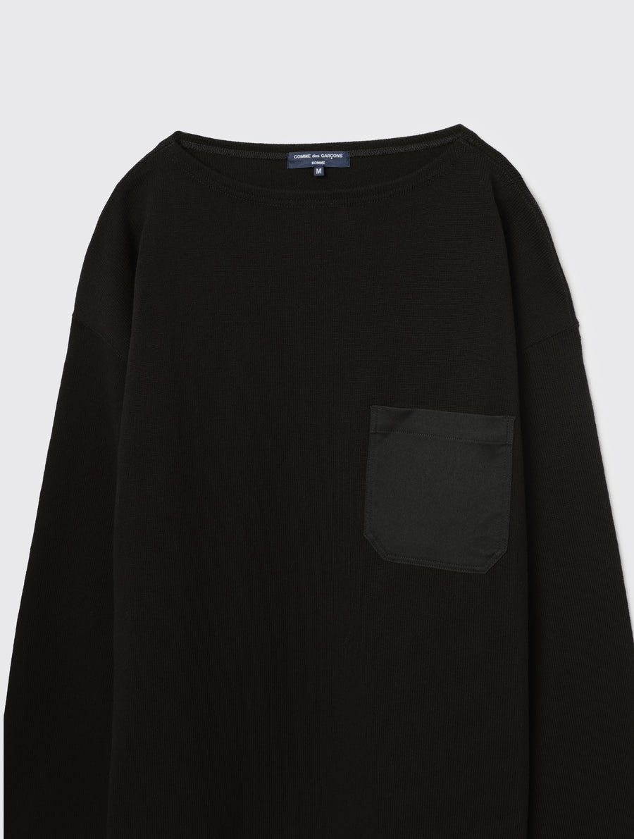 CommesDesGarcons-Sweatshirt-Black