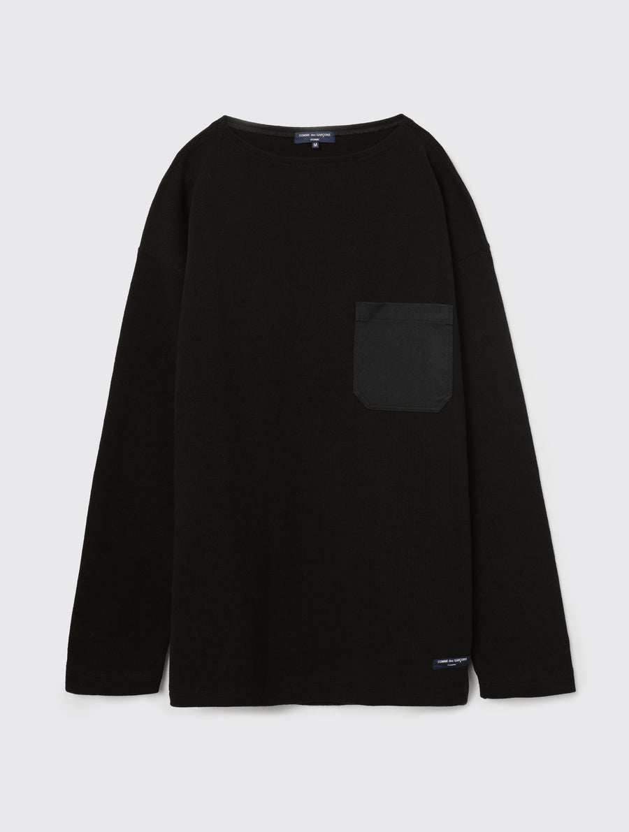 CommesDesGarcons-Sweatshirt-Black
