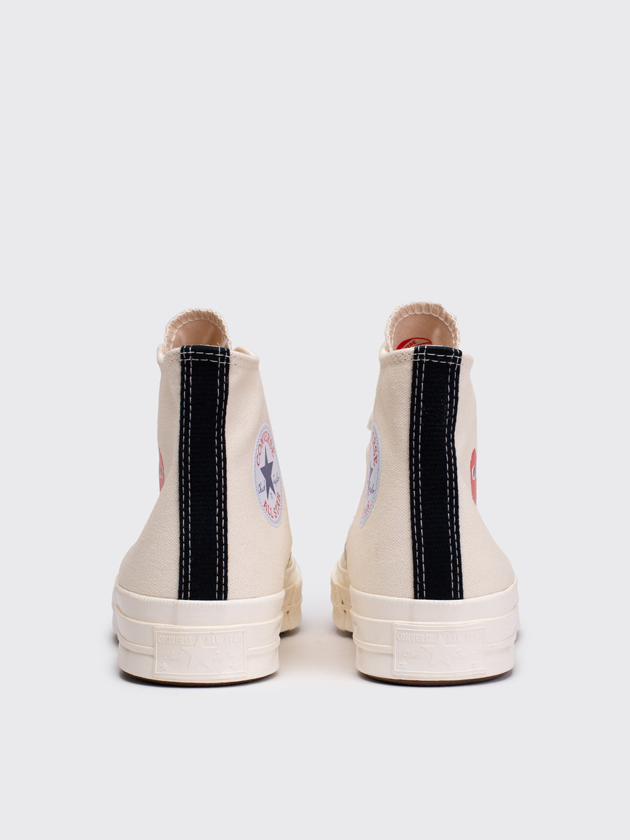 Play Small Red Heart High Converse Chuck All Star '70