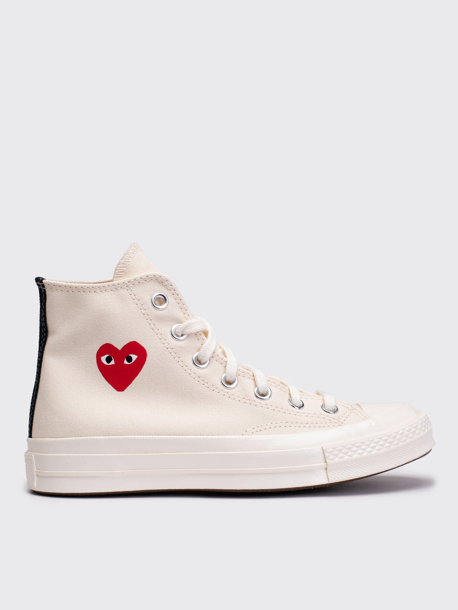 Play Small Red Heart High Converse Chuck All Star '70