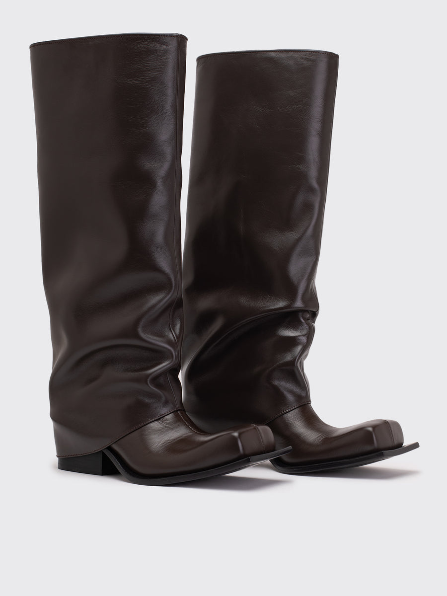 Havva Chunky Heel Trouser Boots