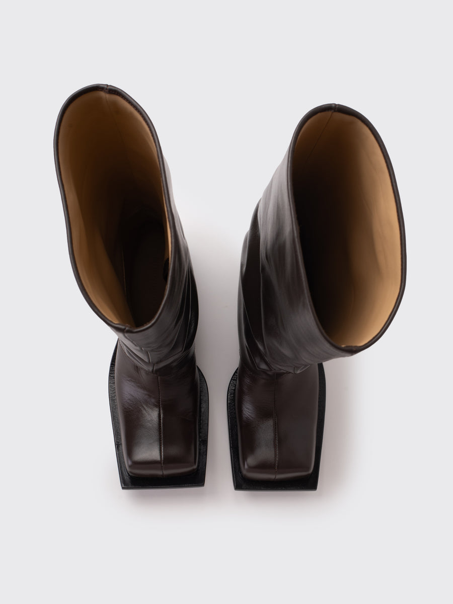 Havva Chunky Heel Trouser Boots